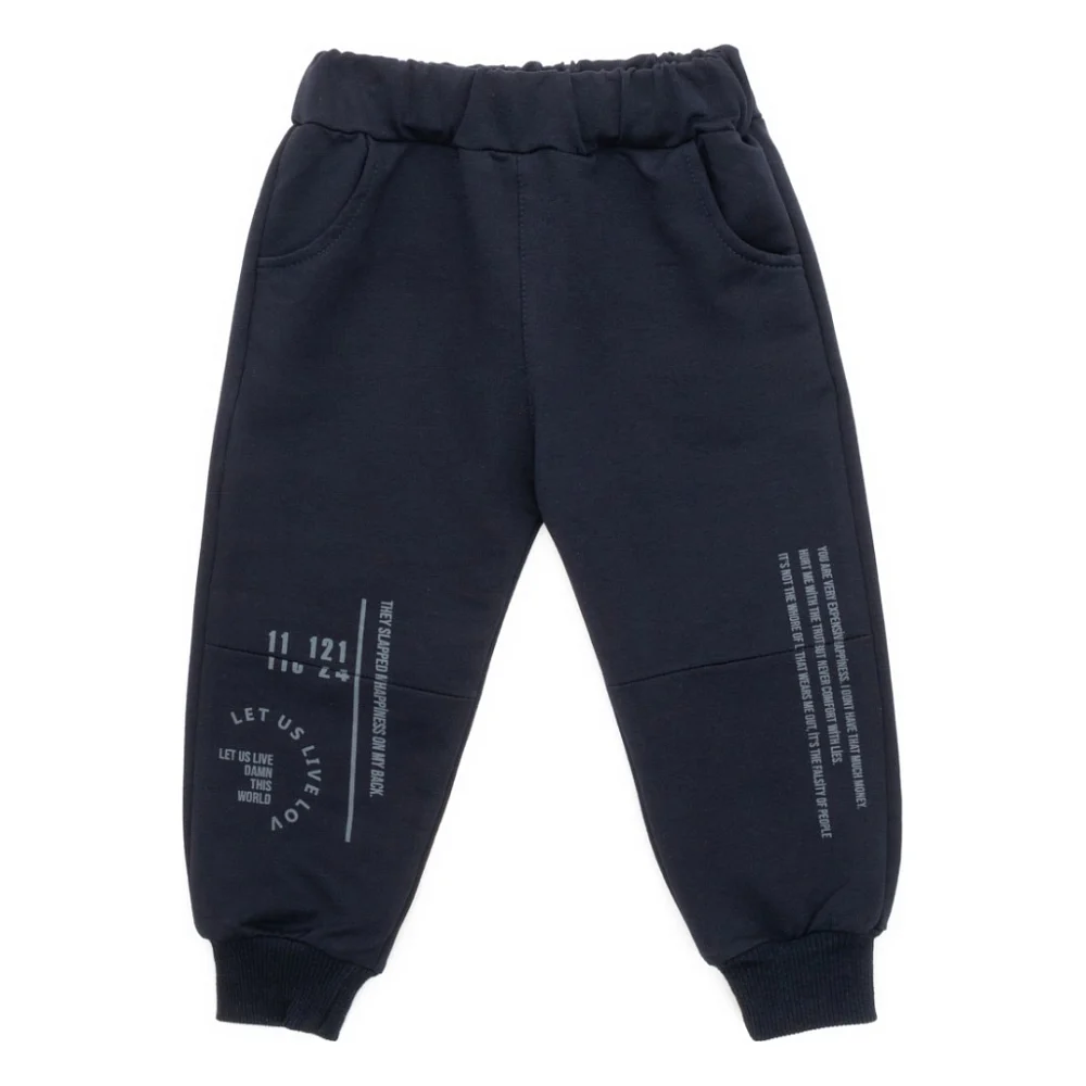 Штани дитячі Joi спортивні трикотажні (S-516-86B-blue)