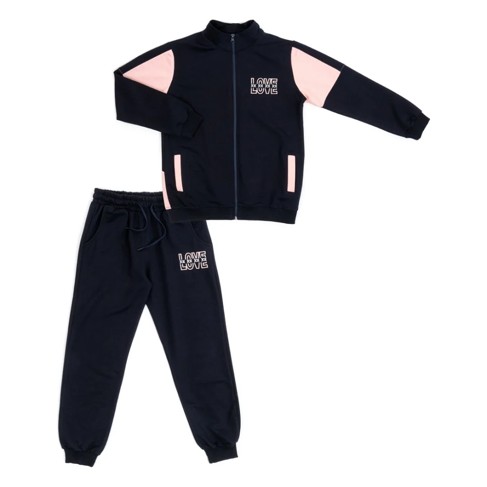 Спортивний костюм дитячий Joi LOVE (S-801-164G-black)