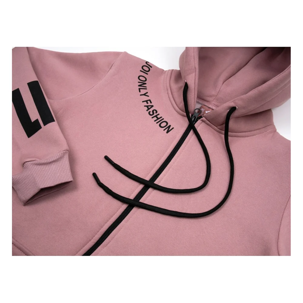 Спортивний костюм дитячий Joi флісовий (H-208-146G-pink) — фото 8