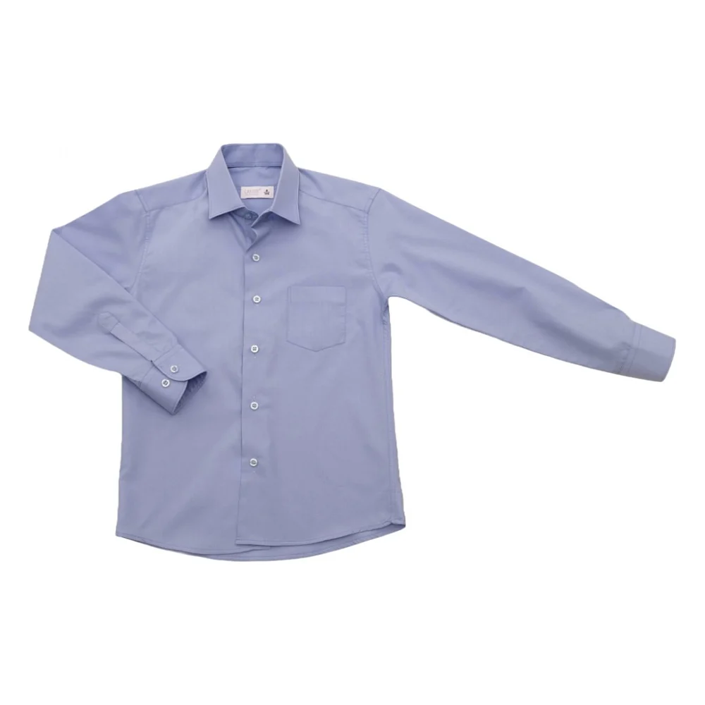 Сорочка дитяча Lakids довгим рукавом (1551-128B-blue)