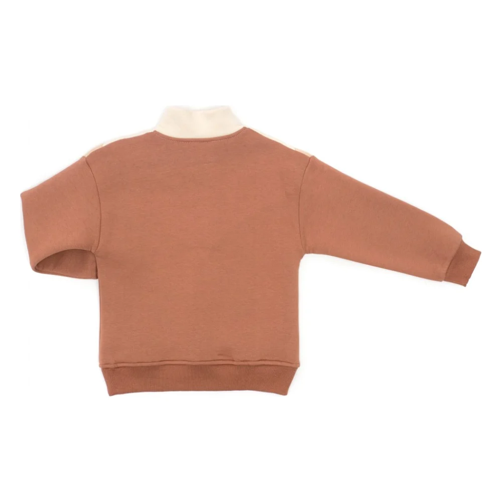 Спортивний костюм дитячий Smile флісовий (4233-134G-brown) — фото 4