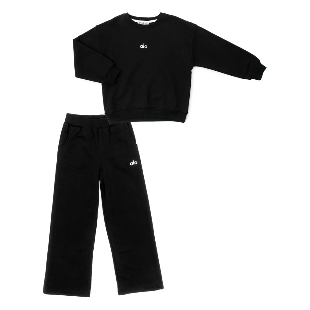 Спортивний костюм дитячий Smile базовий (4242-152G-black)