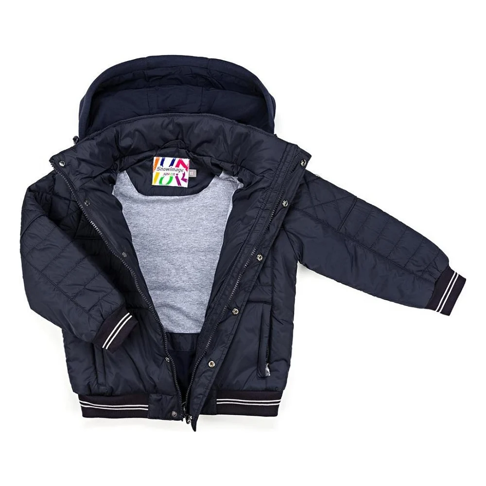 Куртка дитяча Snowimage з капюшоном на манжетах (SICMY-G308-116B-blue) — фото 3