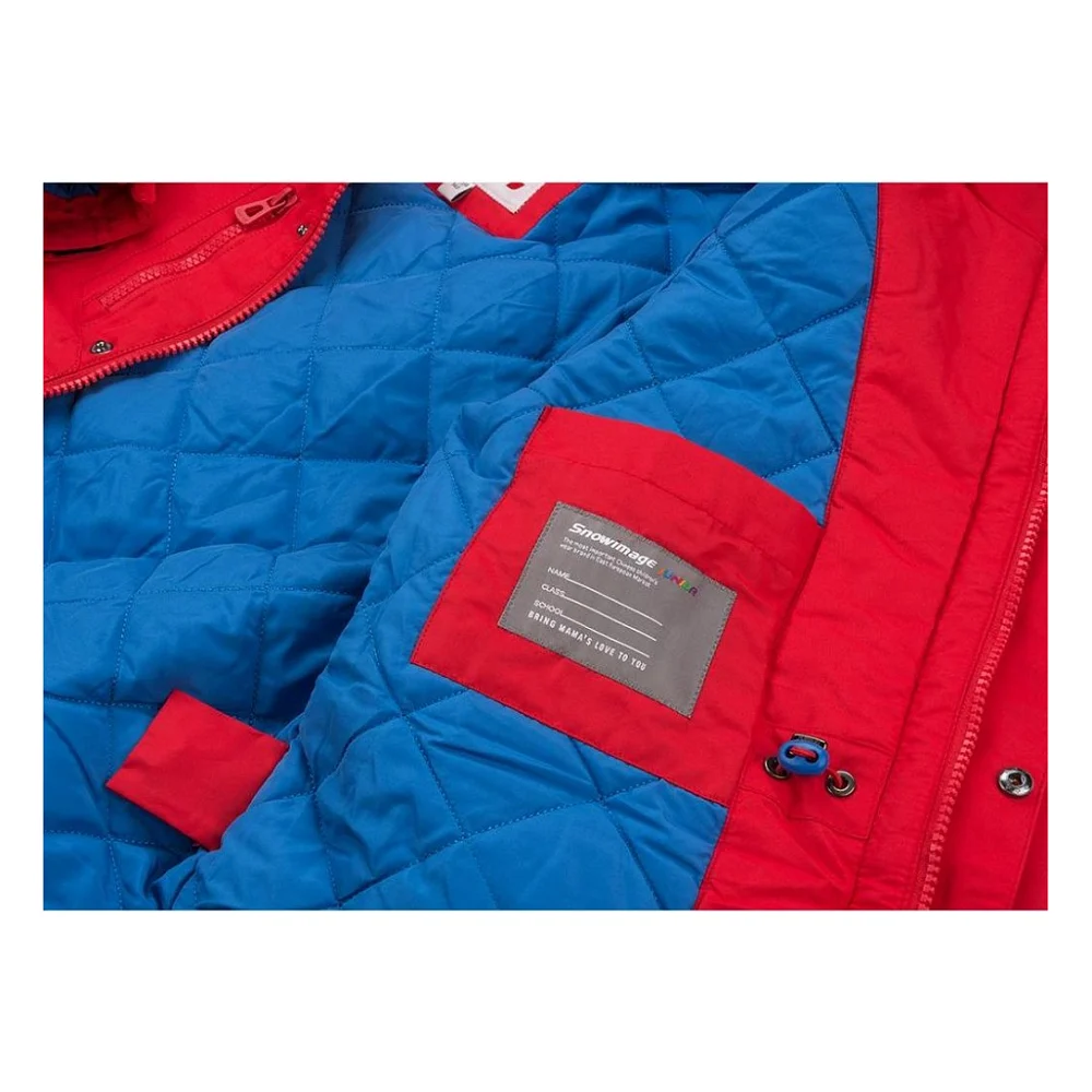 Куртка дитяча Snowimage парка з капюшоном (SICMY-P402-152B-red) — фото 6