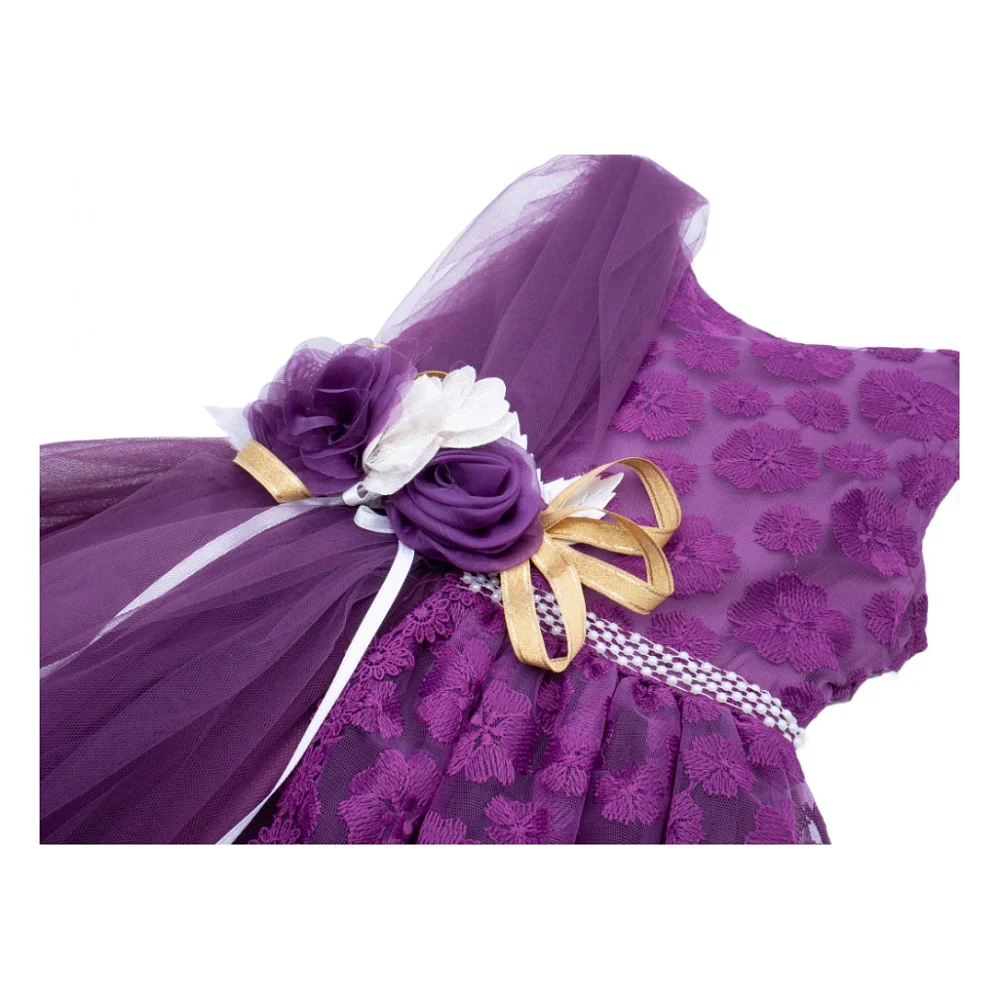 Плаття дитяче Tivido святкове (1882-128G-violet) — фото 3
