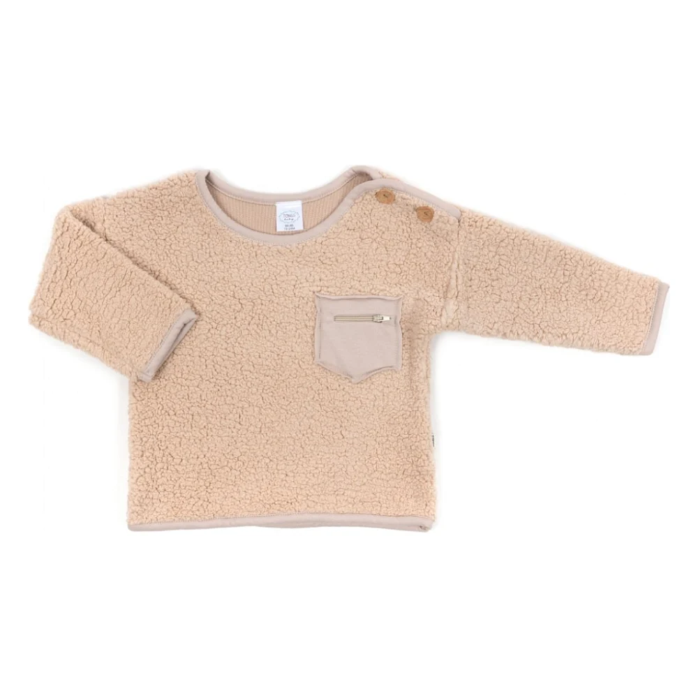 Спортивний костюм дитячий Tongs флісовий (4884-86B-beige) — фото 2
