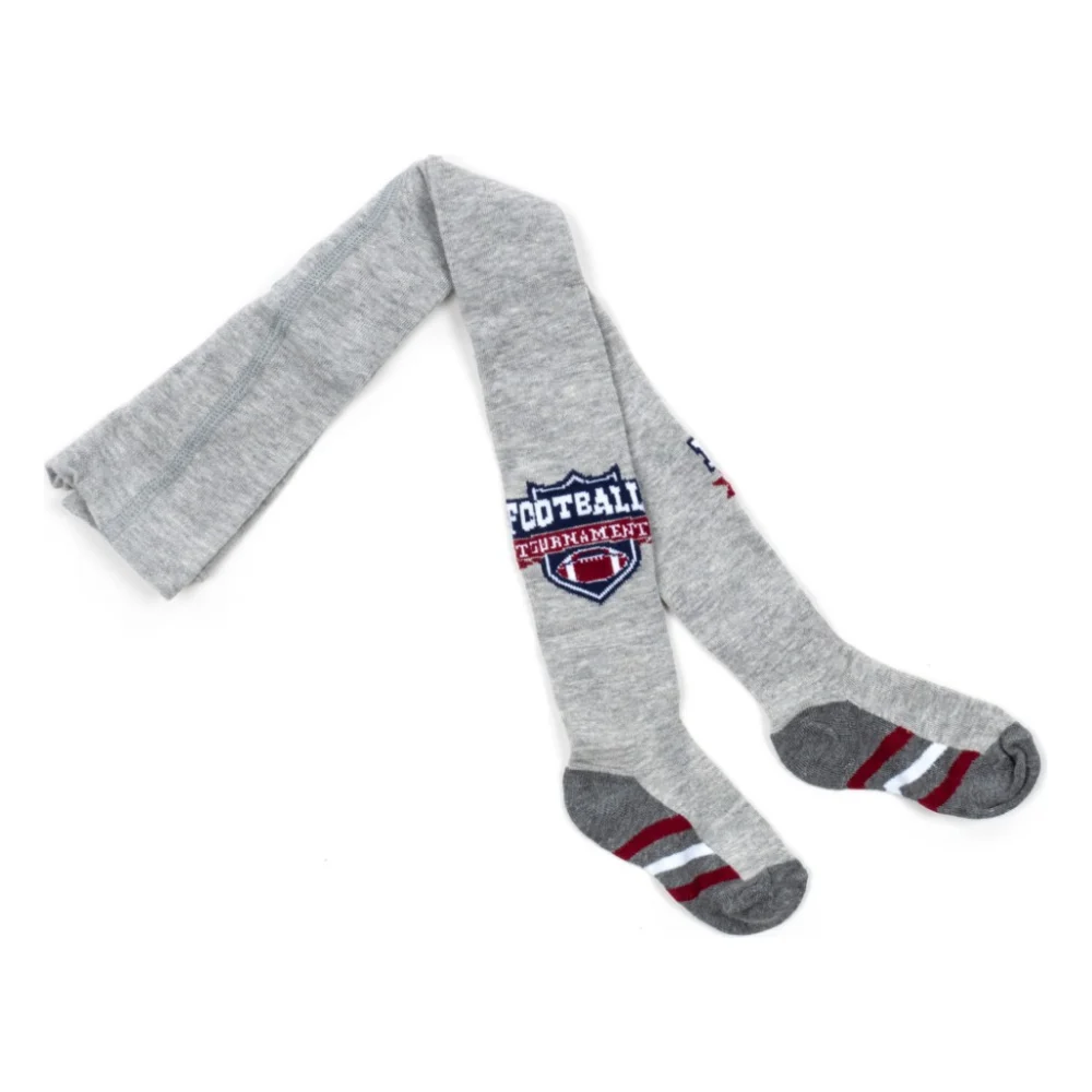 Колготки дитячі UCS Socks FOOTBALL (M0C0301-2095-1B-gray) — фото 2