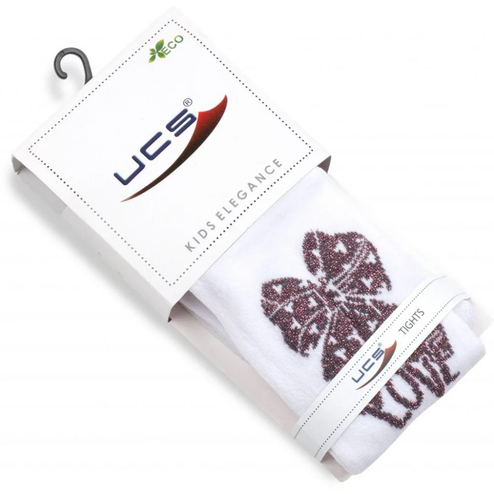 Колготки дитячі UCS Socks з бантом (M0C0301-2158-7G-white) — фото 2