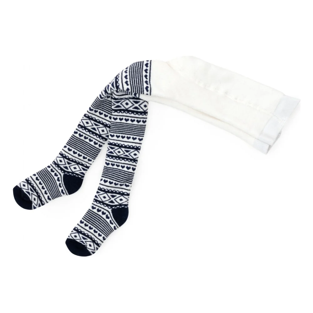 Колготки дитячі UCS Socks махрові (M1C0301-2057-86G-creamblue)