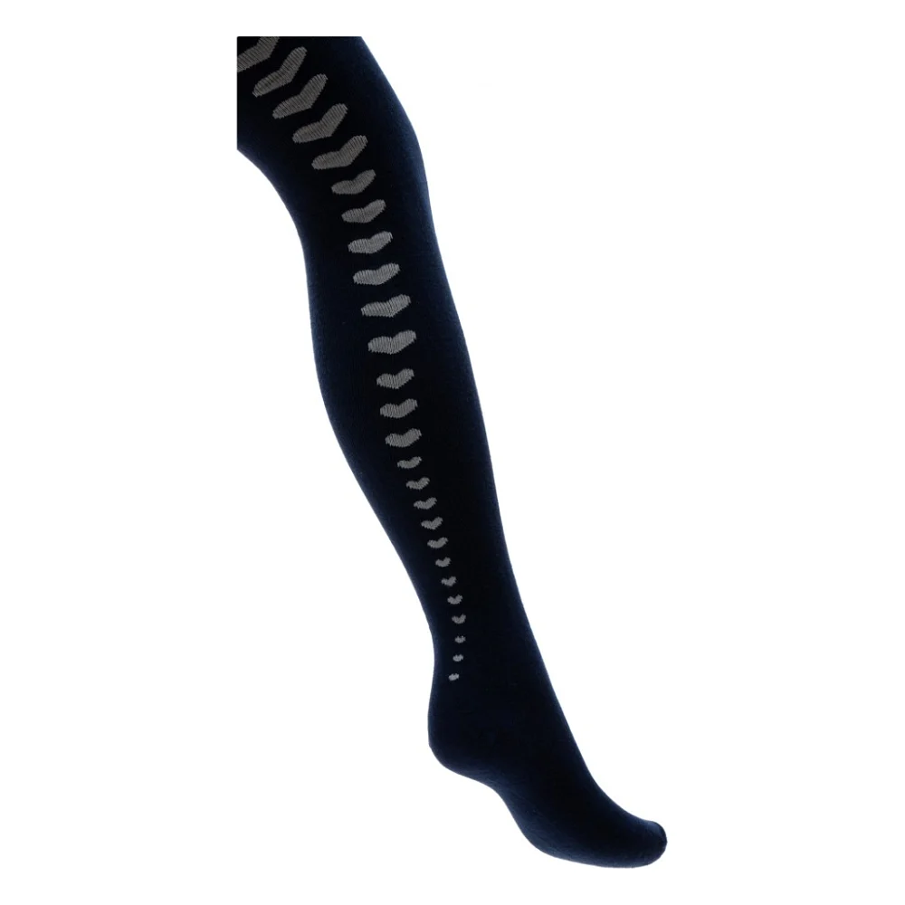 Колготки дитячі UCS Socks із сердечками (M0C0301-1443-5G-blue) — фото 2