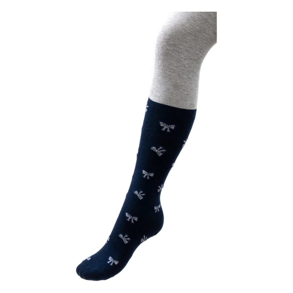 Колготки дитячі UCS Socks з бантиками (M0C0301-2290-7G-blue)