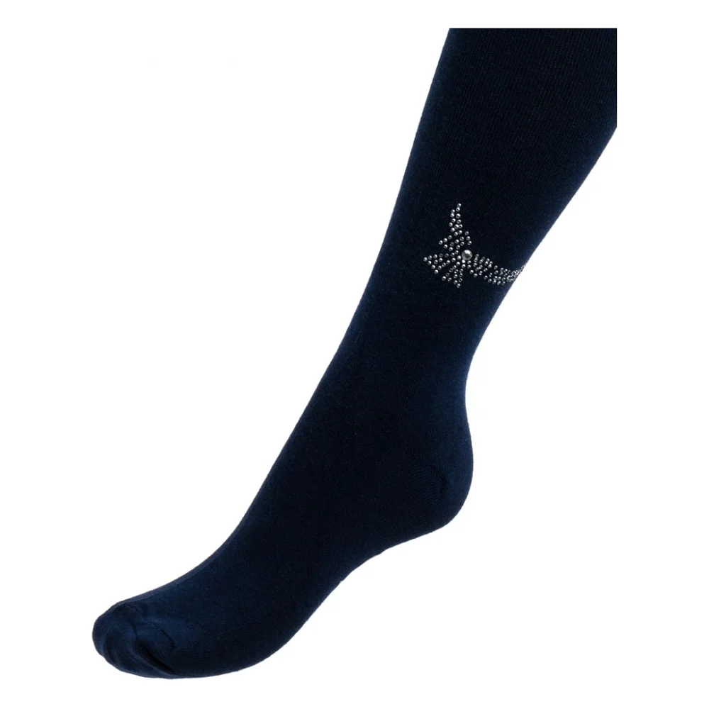 Колготки дитячі UCS Socks зі стразами (M0C0302-2061-5G-blue) — фото 2