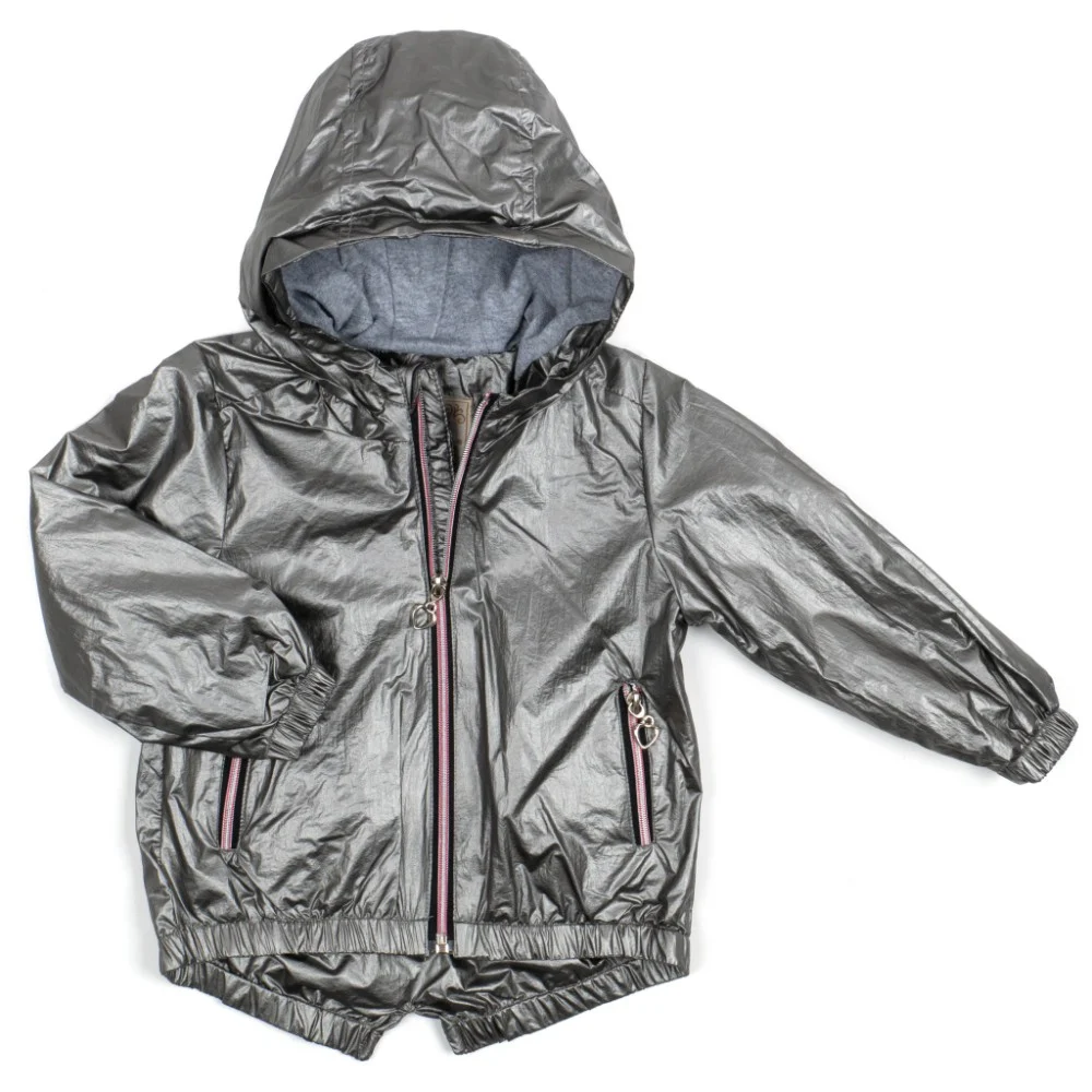 Куртка дитяча Verscon вітровка з капюшоном (5051-92G-gray)