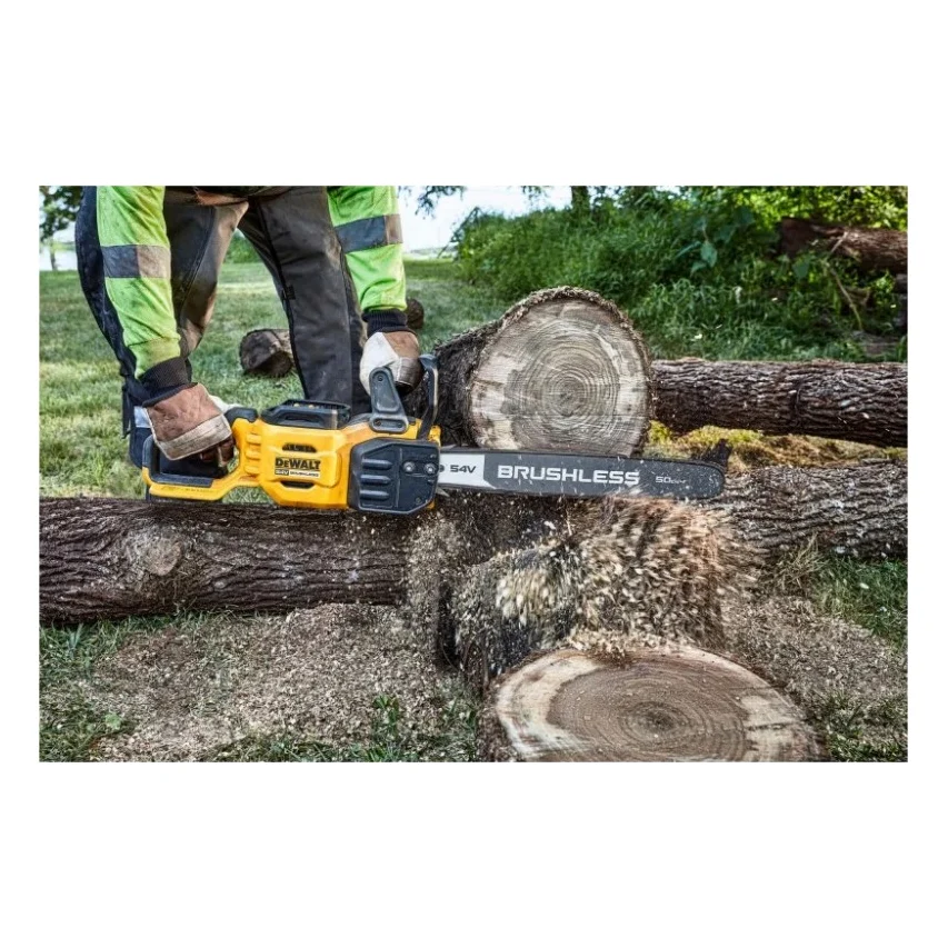 Набір інструментів Toptul Пила ланцюгова акумуляторна DeWalt 54В XR FLEXVOLT шина 50см OREGON (DCMCS575N) — фото 4