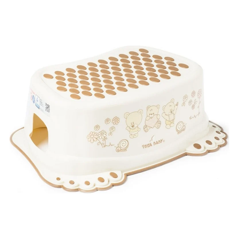 Підставка дитяча Tega Baby Teddy Bear антиковзка beige (MS-017-119)