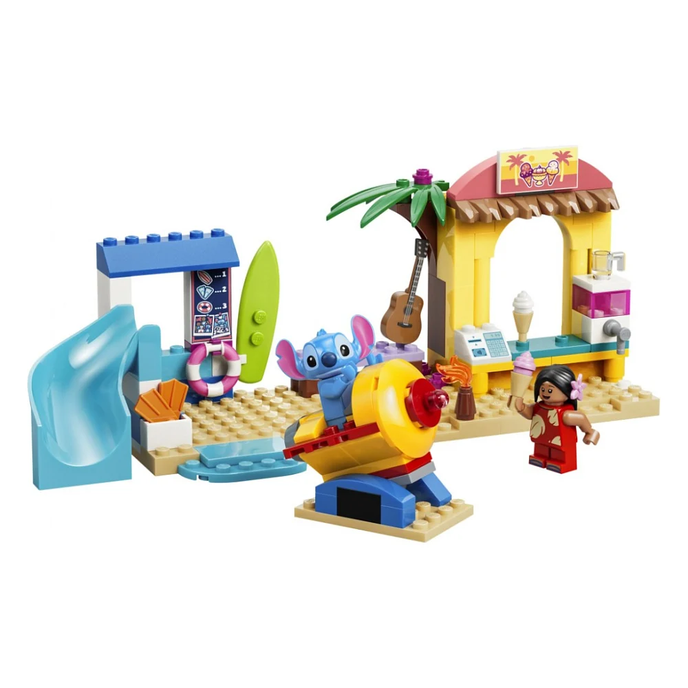 Конструктор LEGO Disney Веселощі на пляжі з Ліло і Стічем (43280) — фото 2