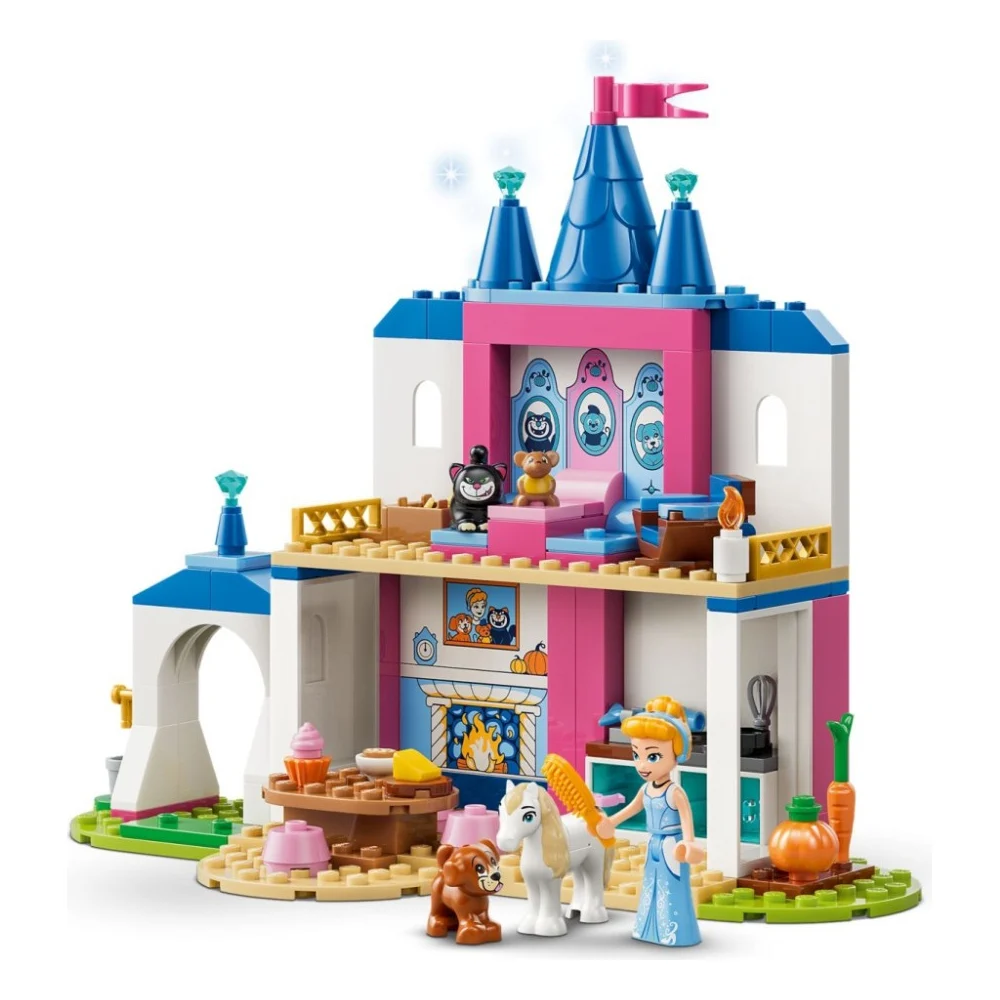 Конструктор LEGO Disney Princess Замок Попелюшки та її друзів-тварин (43283) — фото 3