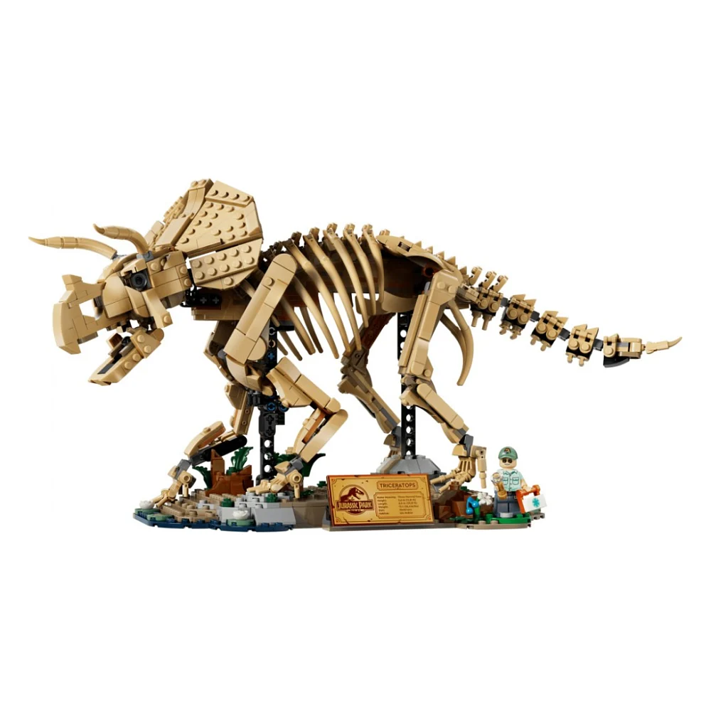 Конструктор LEGO Jurassic Park Скам'янілості динозаврів: Трицератопс (77985) — фото 3
