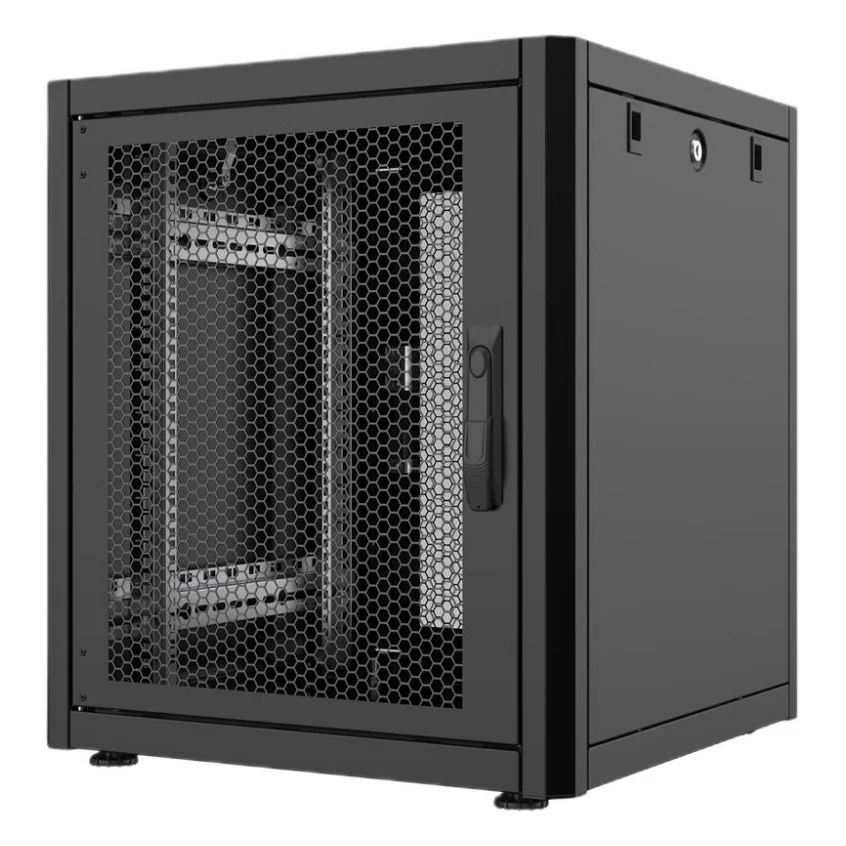Шафа напольна Mirsan 22U GTN 19" 600x600, perforated door (MR.GTN22U66DE.01_PRF63)