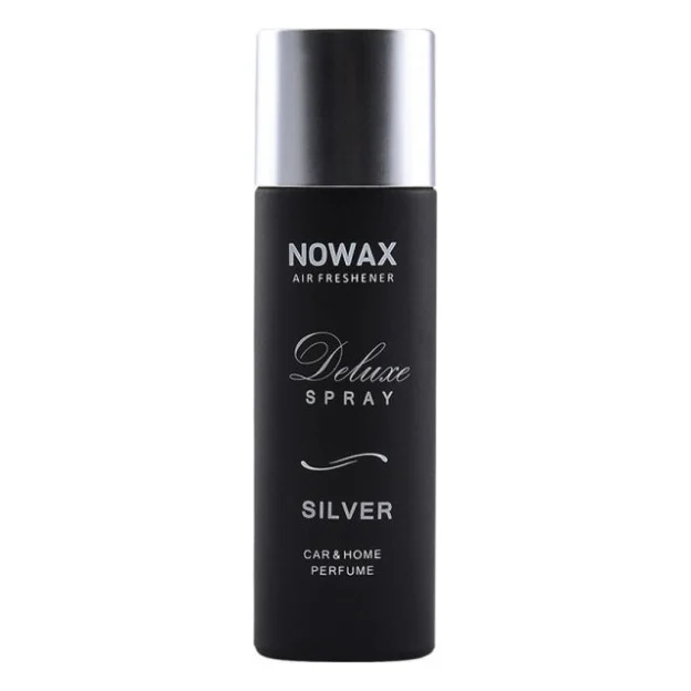 Ароматизатор для автомобіля NOWAX Deluxe Spray Silver, 50 мл (NX07749)