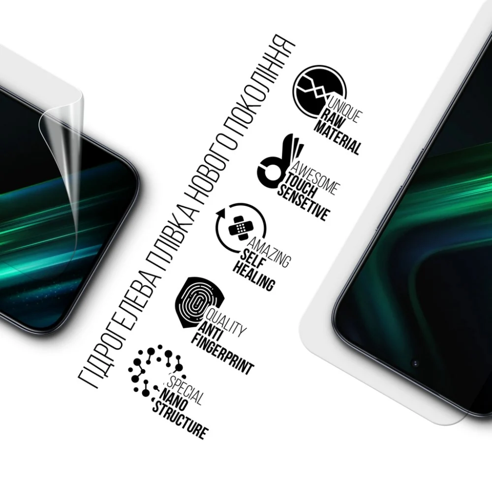 Плівка захисна Armorstandart hydrogel Infinix GT 50 Pro 5G (ARM91558) — фото 2
