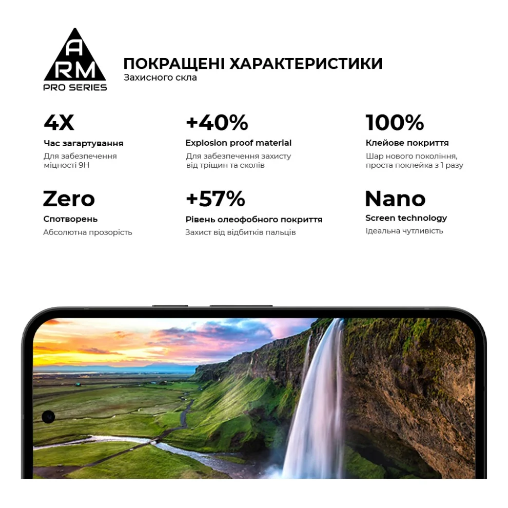 Скло захисне Armorstandart Pro Google Pixel 10a 5G (ARM90524) — фото 5