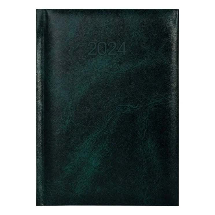 Тижневик Economix датований 2024 PRIME зелений, А5 (E21816-04)