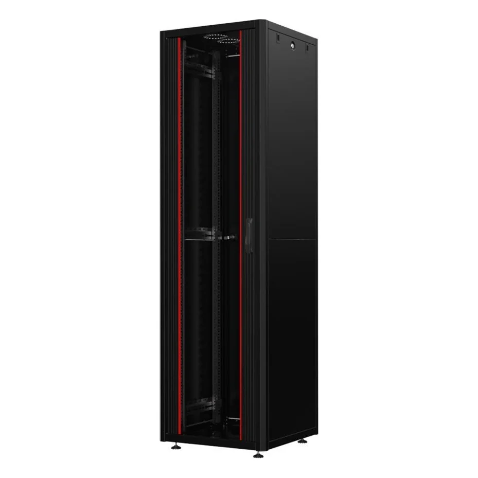 Шафа напольна Mirsan 12U GTN SERVER 19" 600x800, glass door (MR.GTN12U68DE.01)