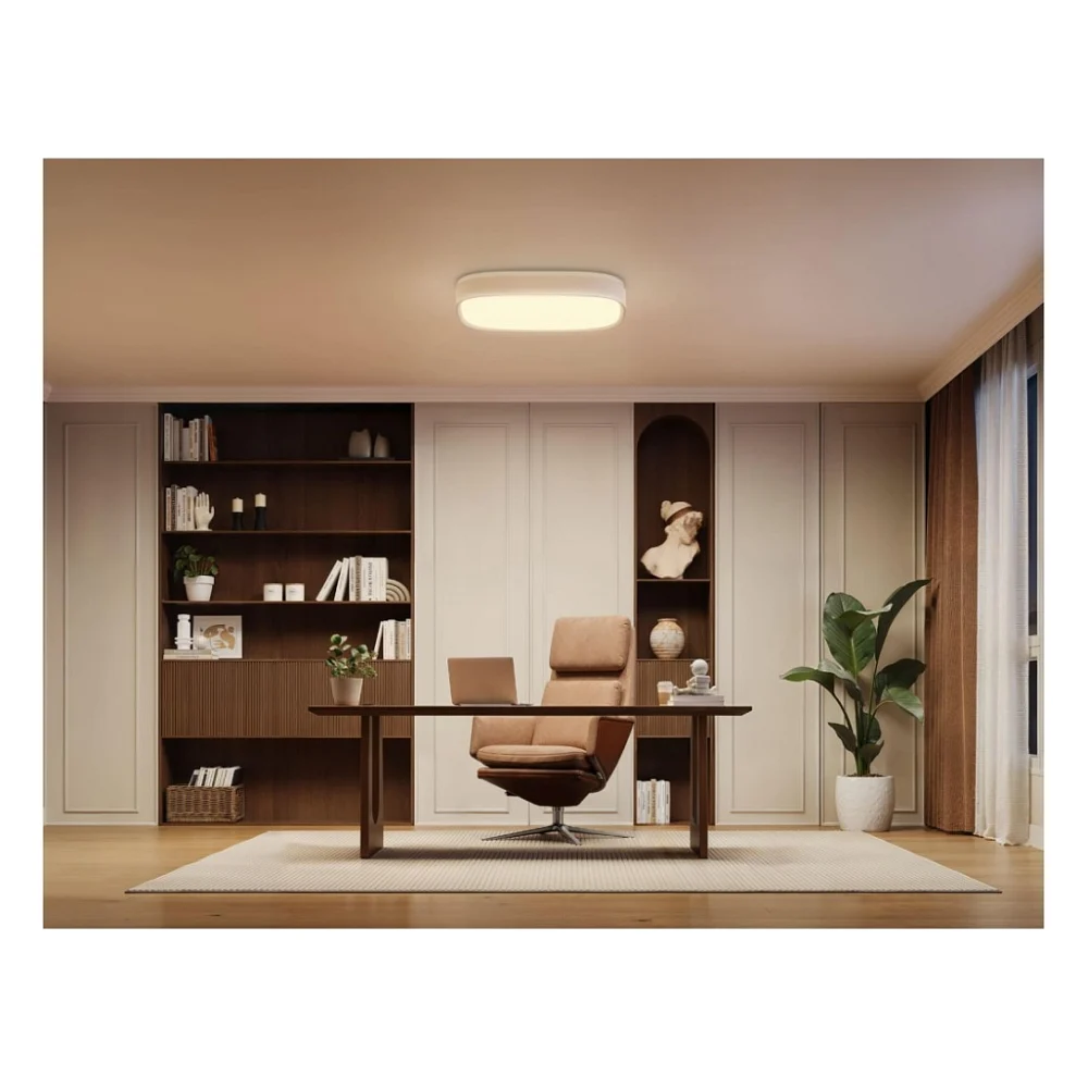 Світильник Govee H60A4 30cm Smart Square Ceiling Light, RGBWW + RGBIC, WI-FI/Bluetooth, білий (H80A4C01) — фото 2