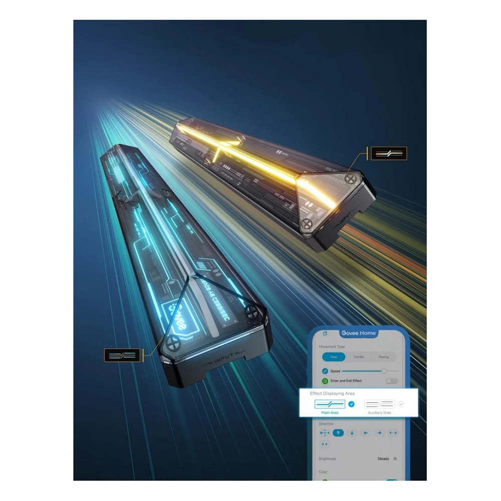 Світильник Govee H6063 Gaming Wall light Evangelion, 4ш (H6063312) — фото 4