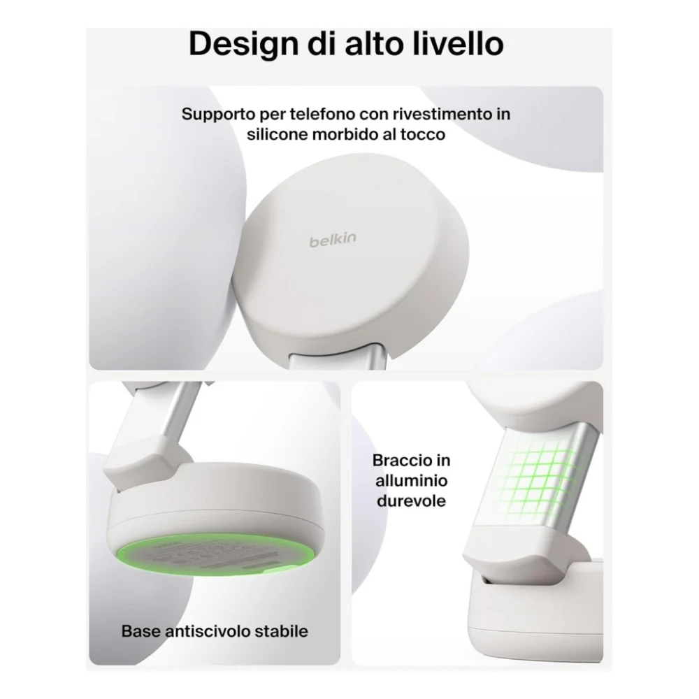 Зарядний пристрій Belkin UltraCharge Pro 2-in-1 Convertible Mag (WIZ043KQSD) — фото 4