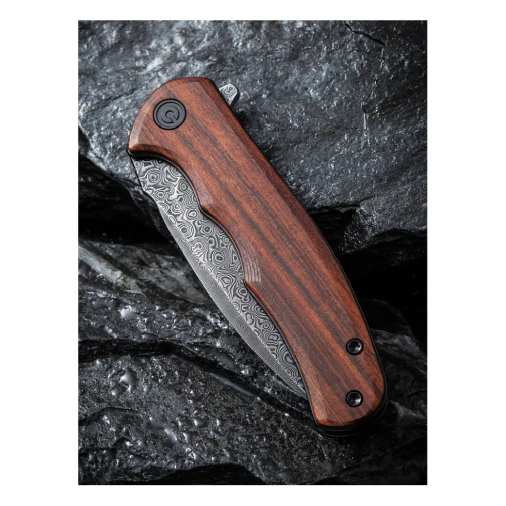 Ніж Civivi Mini Praxis, Wood, Damascus (C18026C-DS1) — фото 10
