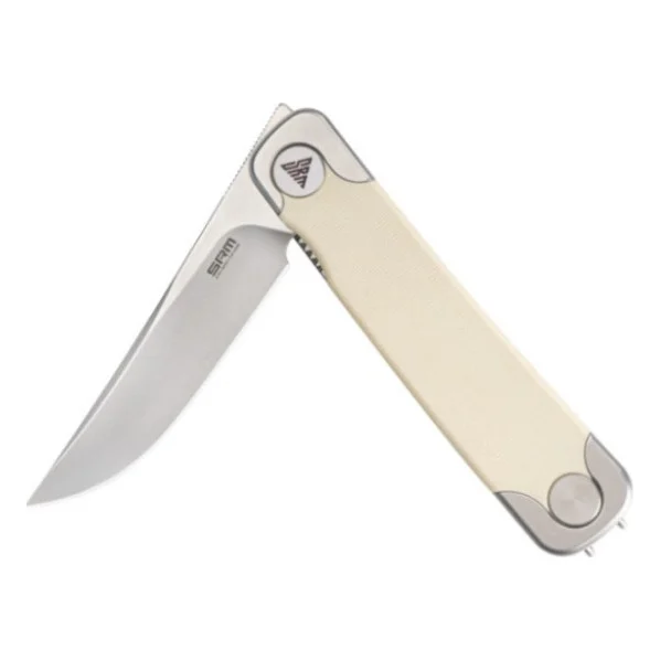 Ніж SRM Enso, White G10, Stonewash (131M-GT) — фото 6