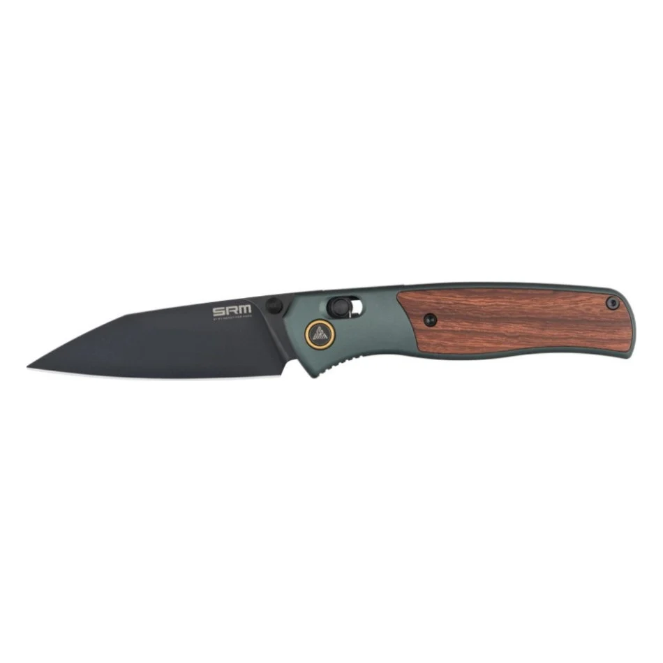 Ніж SRM Medal 259L-AG, Brown Wood, Black Stonewash (259L-AG)