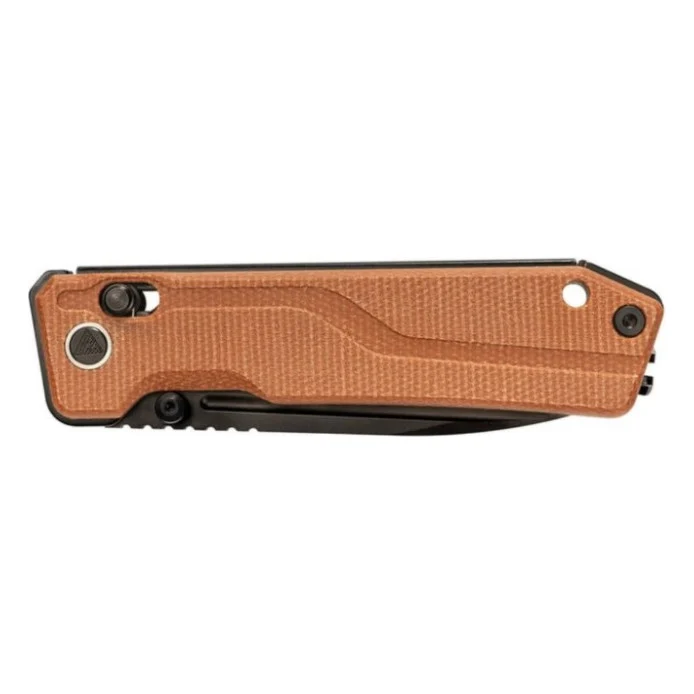 Ніж SRM Rubik 7228B 140Cr, Brown Micarta, Black Stonewash (7228B-MN2) — фото 5