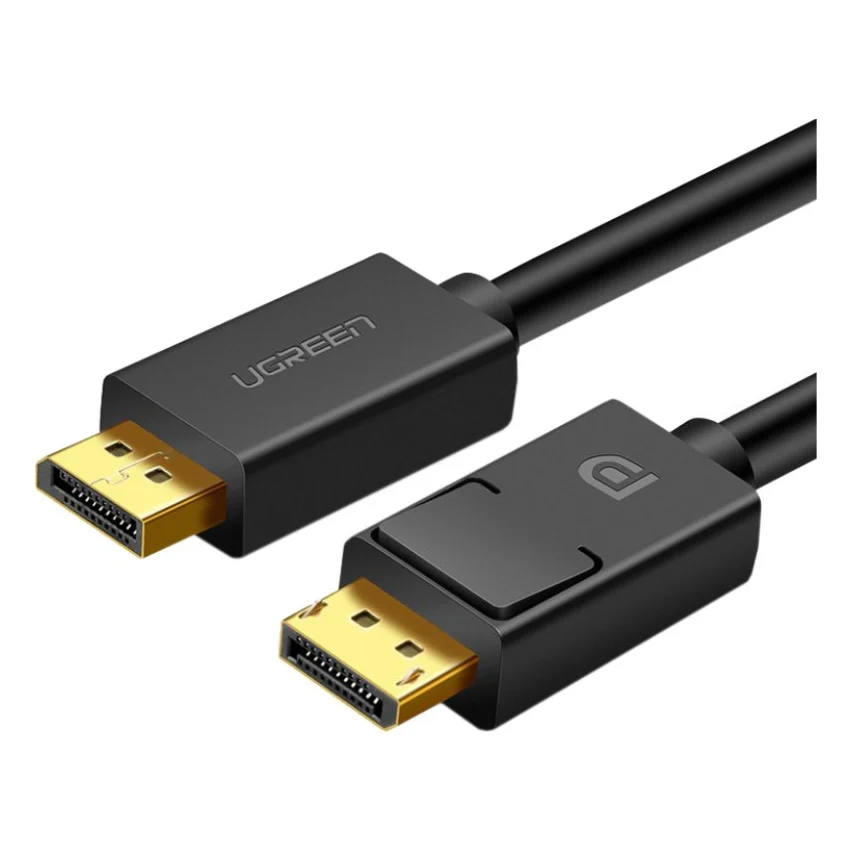Кабель мультимедійний DisplayPort M to DisplayPort M 1.5m DP102 black Ugreen (10245)