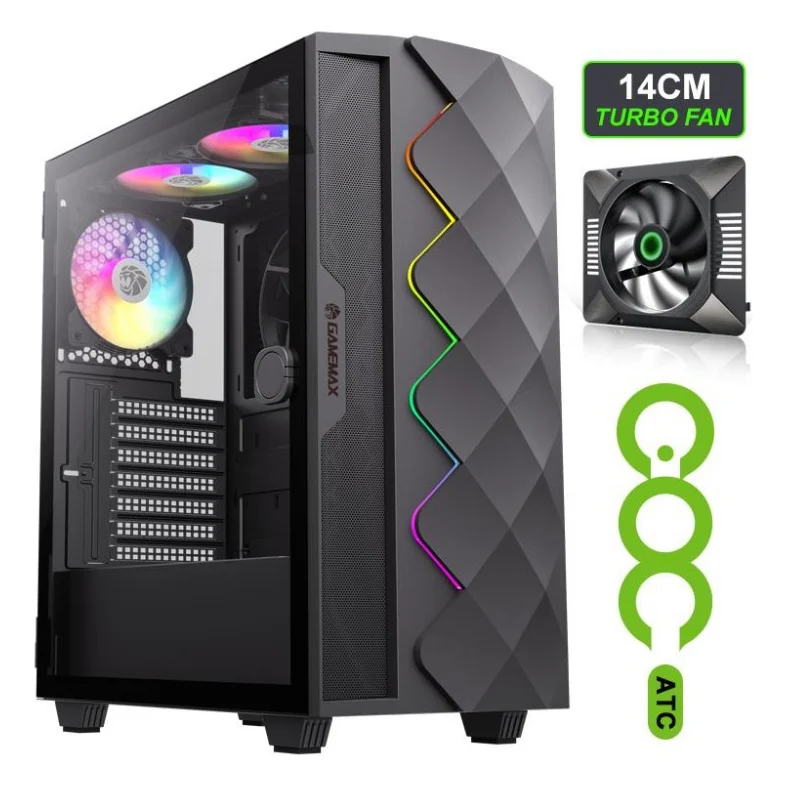 Корпус Gamemax DIAMOND CP BK