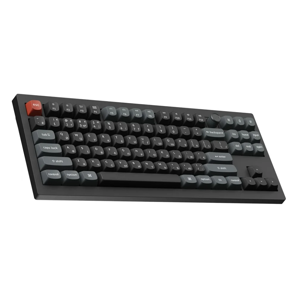 Клавіатура Keychron V3 Ultra Keychron Red Switch RGB UA Black (V3U-D1-UA) — фото 3