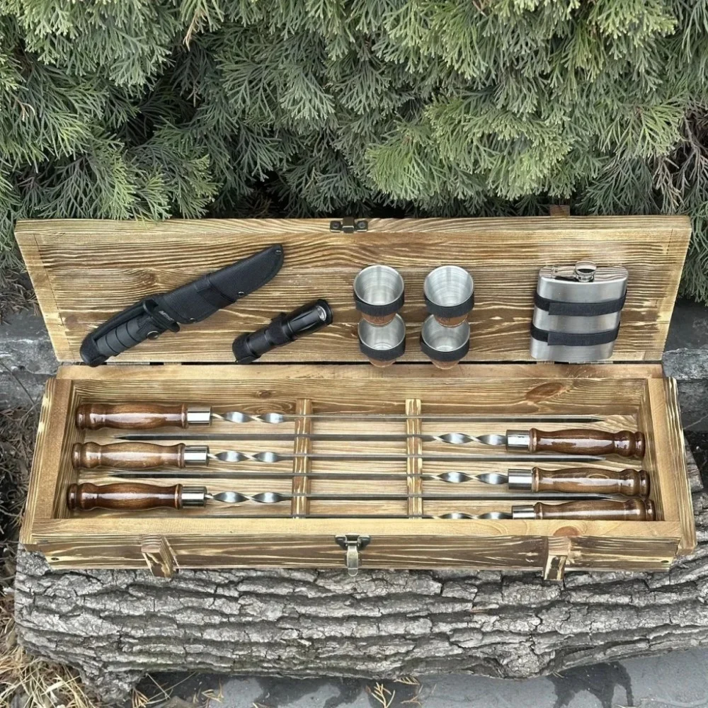 Набір для барбекю Metalzavod Мілітарі світла текстура (PN-Militari-TLT) — фото 2