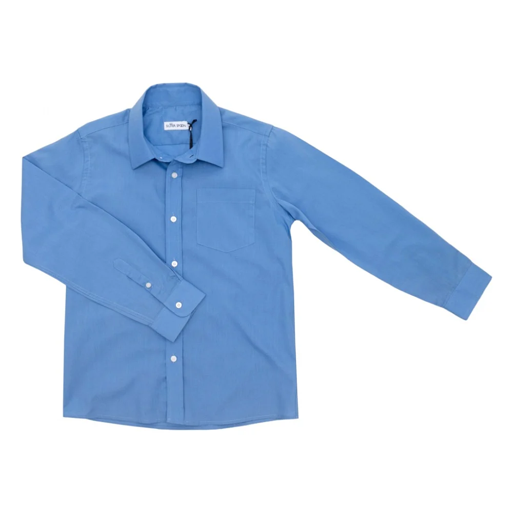 Сорочка дитяча Silver Spoon з коротким рукавом (SS14B-1402-80-A-146B-darkblue)