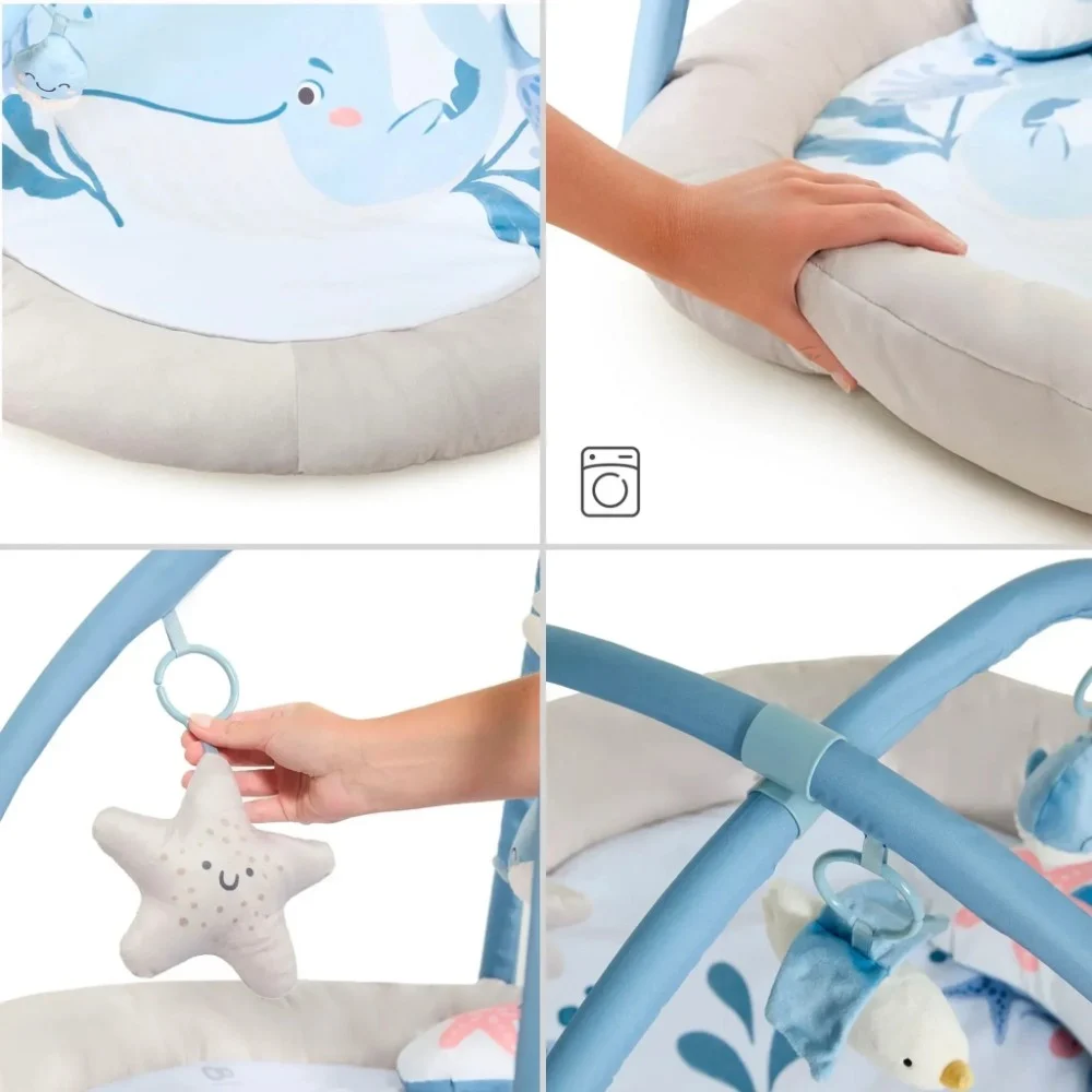 Дитячий килимок Kinderkraft Cozyplay Nordic Breeze (5902533929726) — фото 6
