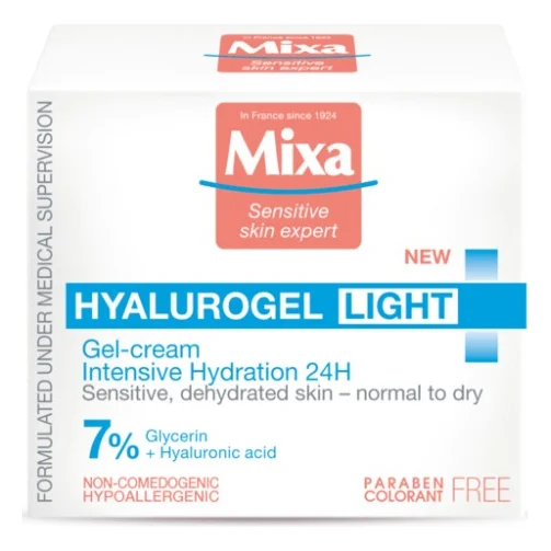 Крем для обличчя Mixa Hyalurogel Light 50 мл (3600550932836)