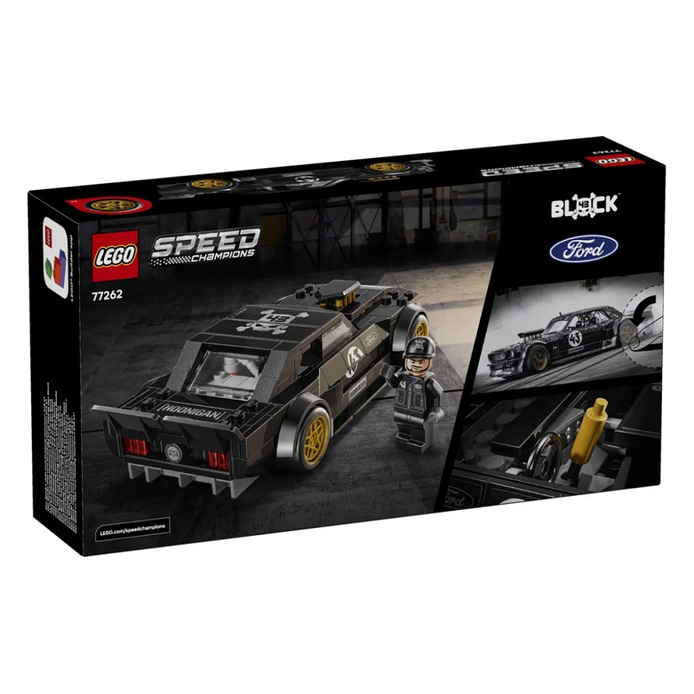 Конструктор LEGO Speed Champions Ford Mustang Hoonicorn V1 ''65 Ken Block (77262) — фото 7