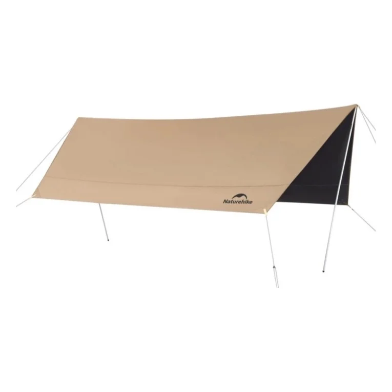 Тент Naturehike CNK2350WS015 Cloud Skies Tarp Lite коричневий (6977465866424)