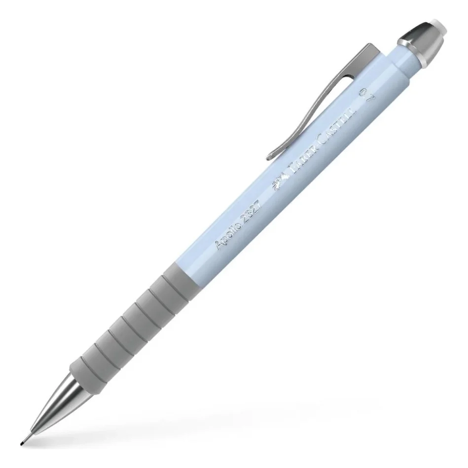 Олівець механічний Faber-Castell Apollo Sky Blue, корпус небесно блакитний (0,7 мм) (32571)