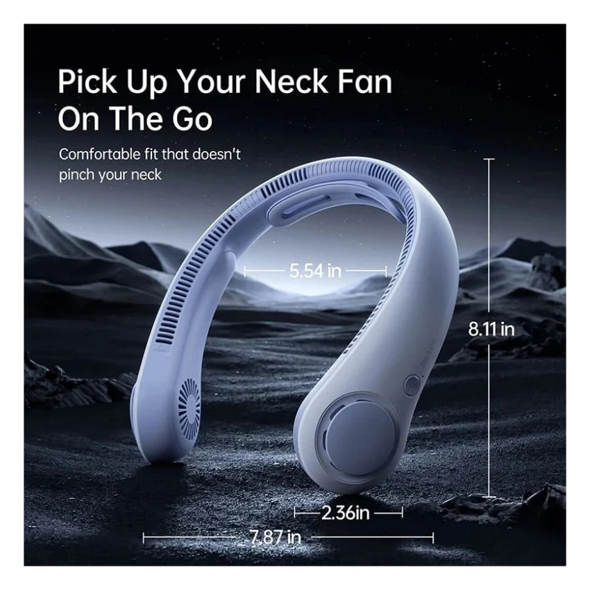 Вентилятор Jisulife Neck Fan Life4 blue — фото 6