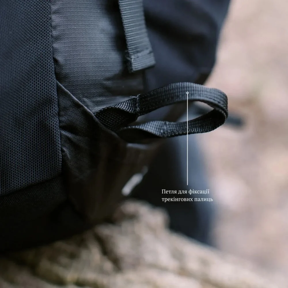 Рюкзак туристичний Tramp Hike 30 black (UTRP-058-black) — фото 10