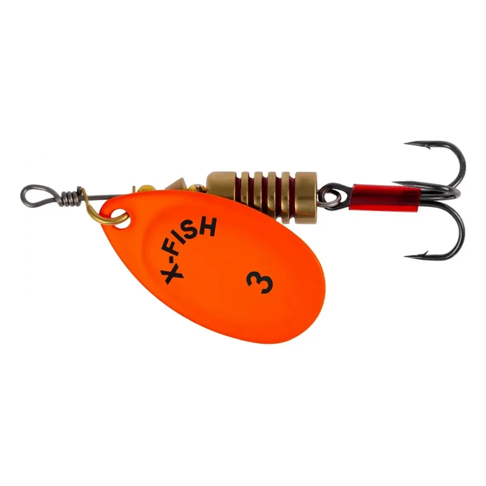 Блешня X-Fish Stark 6.5g 3 Nikel UV orange (1917.07.34)
