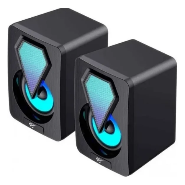 Акустична система Havit HV-SK210 mini PRO RGB USB Black (6939119040260) — фото 4