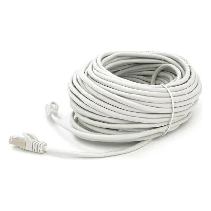 Патч-корд 30м FTP cat.5e, CU, RJ45, grey Merlion (PCM-CU-5E/30G)